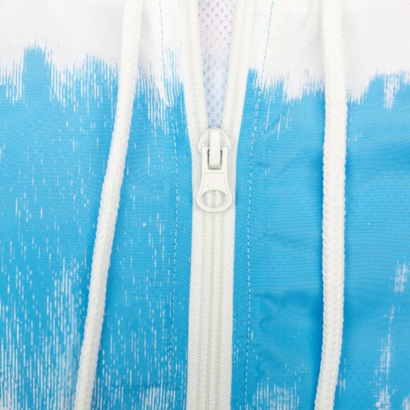 Women Lightweight Windbreaker Suit Outdoor Hiking Hooded Jacket with Liner Size - Picture 6 of 8